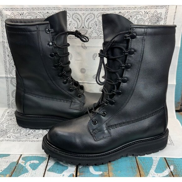 Vibram 90\'s Military Combat Men\'s Cold Weather Lined Boots Size 6N Worn 2X